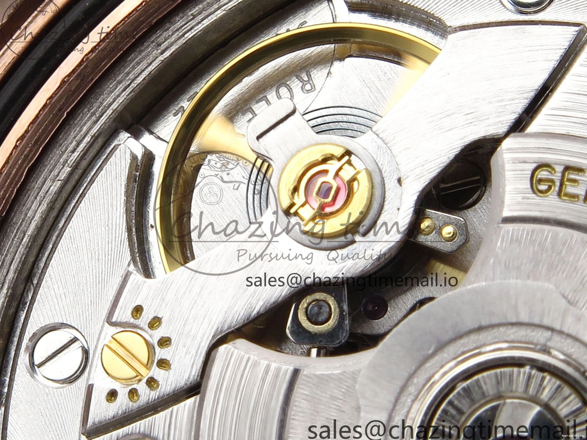 0217 QuickDry Day Date 40 RG 228235 KF 1:1 Best Edition Brown Roman Dial on President Bracelet VR3255 (Gain Weight) 838